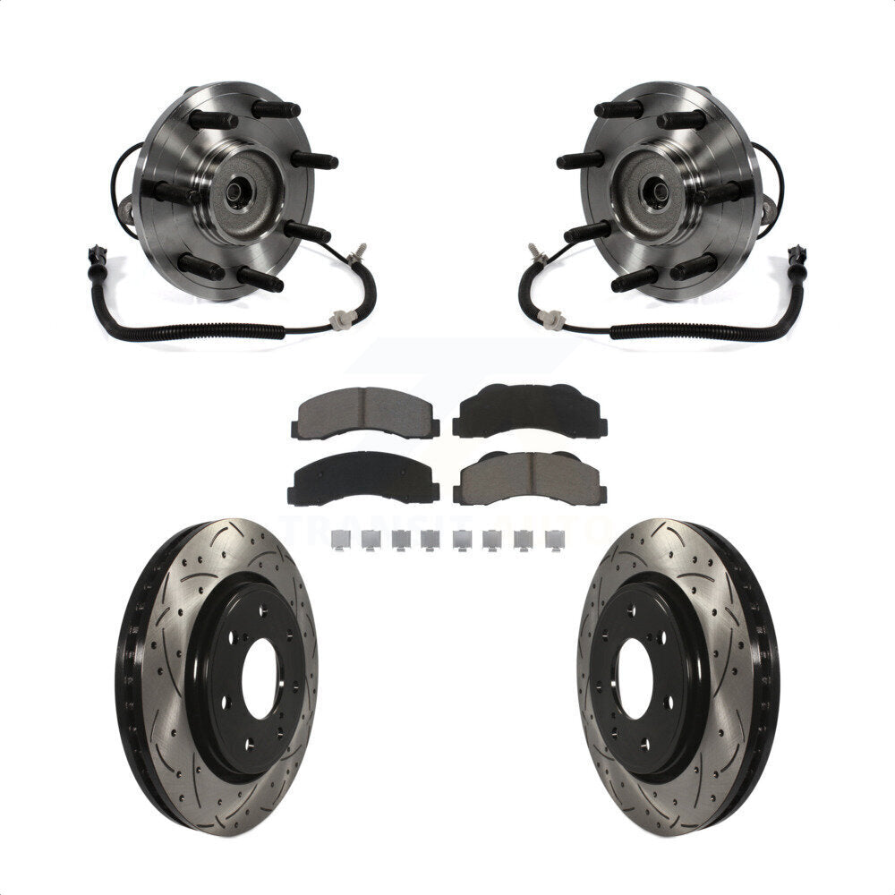 Transit Auto KBB-120378 Wheel Bearing and Hub Assembly for 2010 Ford F-150 - Front product image
