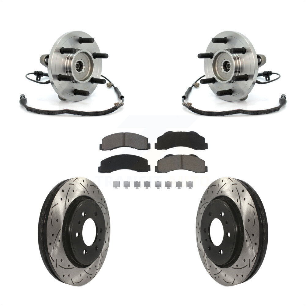 Transit Auto KBB-120379 Wheel Bearing and Hub Assembly for 2010 Ford F-150 - Front product image