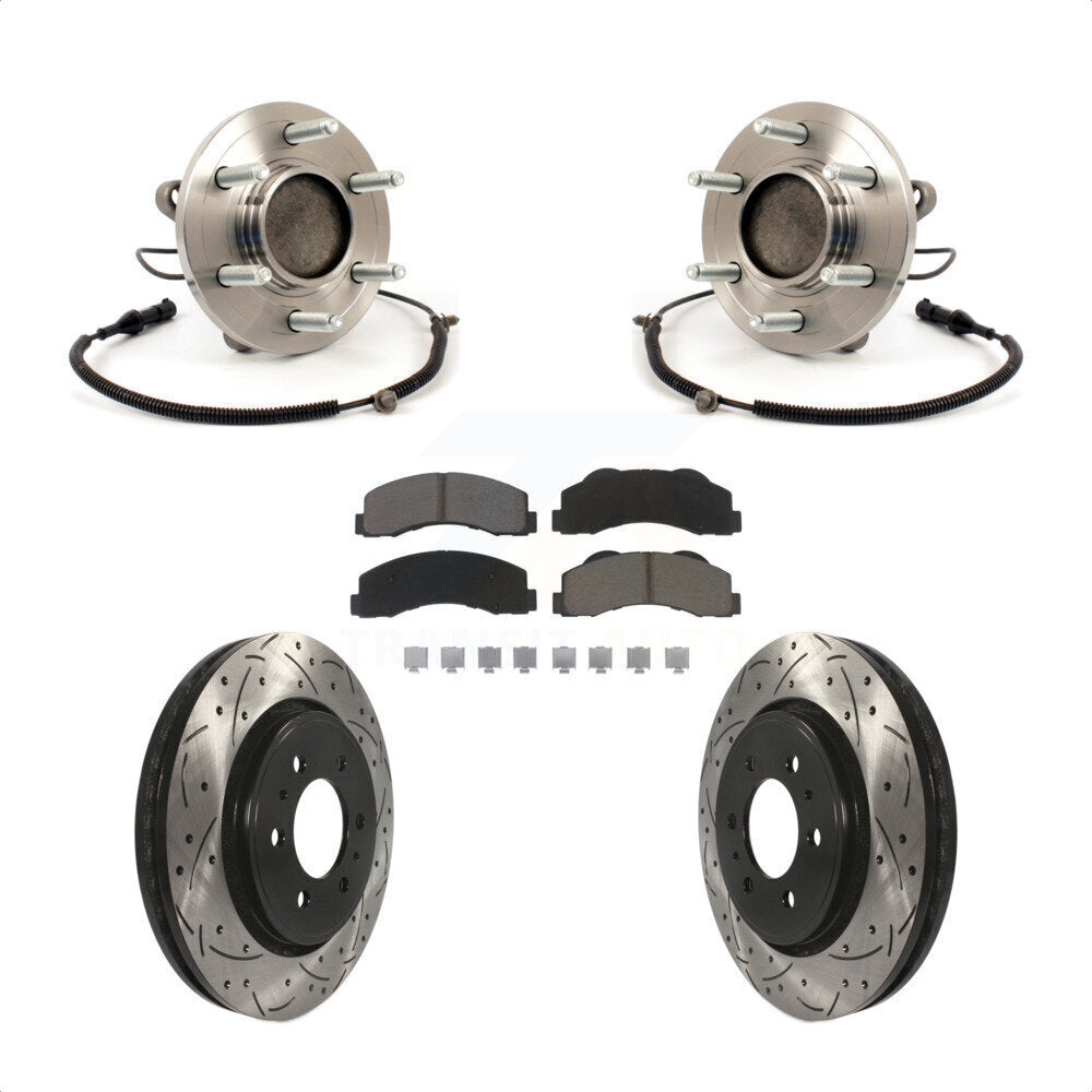 Transit Auto KBB-120380 Wheel Bearing and Hub Assembly for 2010 Ford F-150 - Front product image
