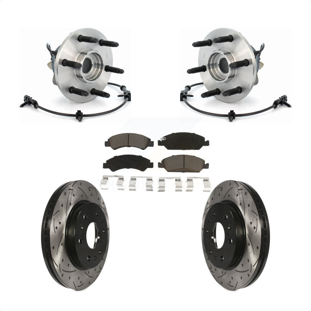 Transit Auto KBB-120383 Wheel Bearing and Hub Assembly for 2005-2014 Chevrolet Express 1500, GMC Savana 1500, Chevrolet Silverado 1500 Classic & more - Front product image