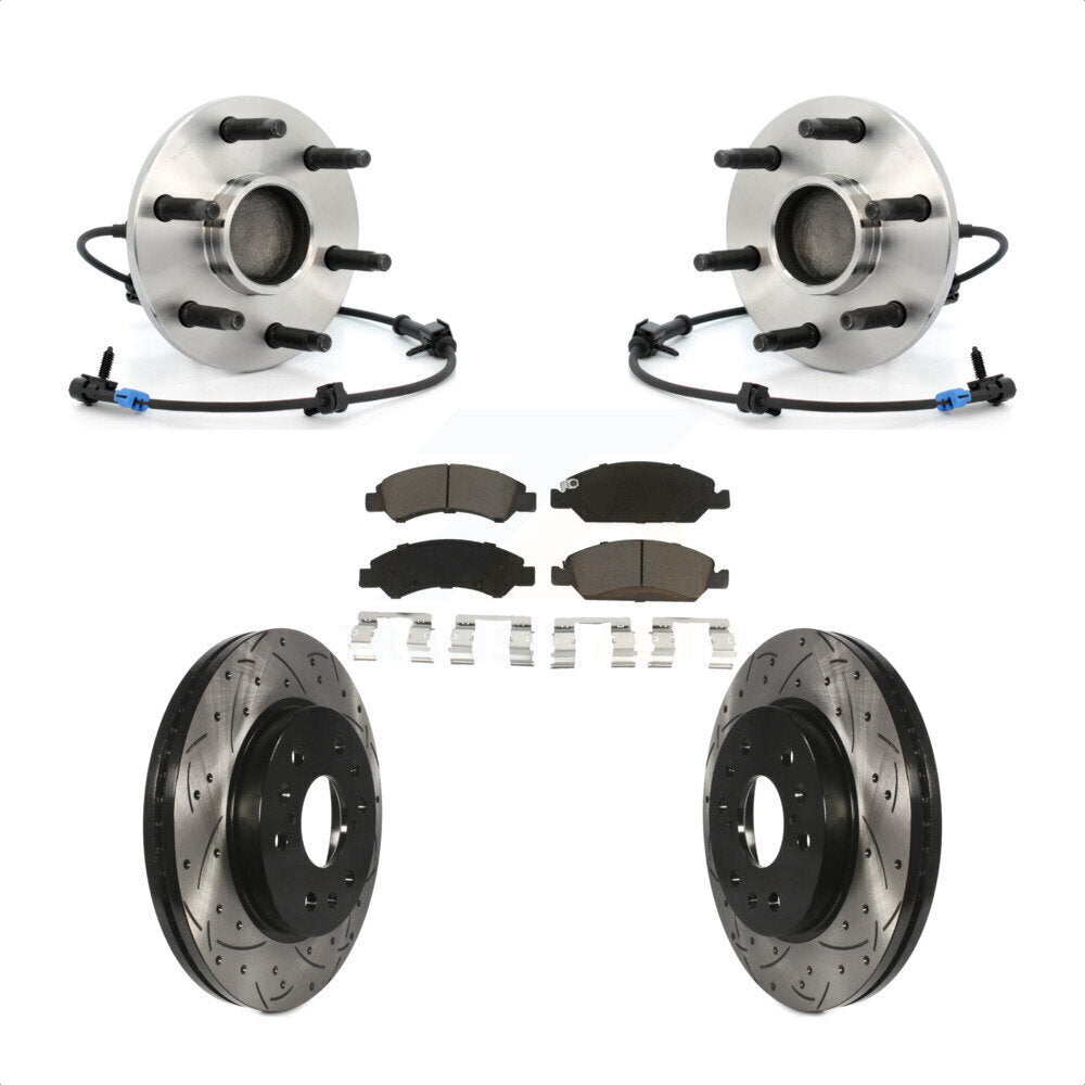 Transit Auto KBB-120384 Wheel Bearing and Hub Assembly for 2005-2014 Chevrolet Express 1500, GMC Savana 1500, Chevrolet Silverado 1500 Classic & more - Front product image