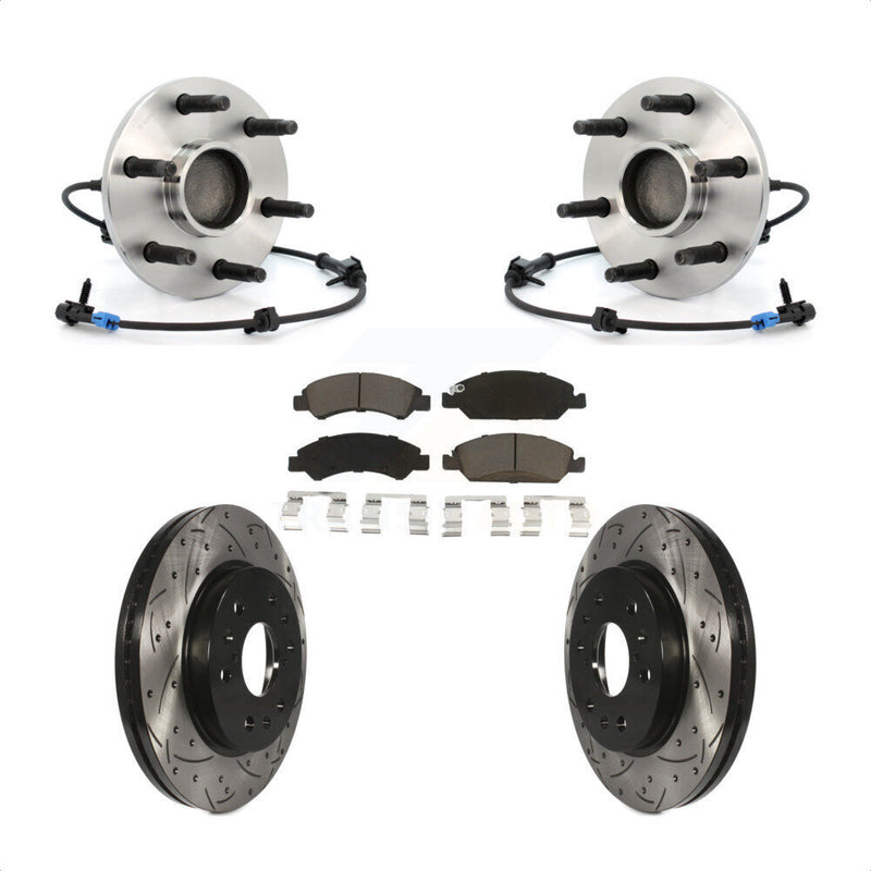 Transit Auto KBB-120384 Wheel Bearing and Hub Assembly for 2005-2014 Chevrolet Express 1500, GMC Savana 1500, Chevrolet Silverado 1500 Classic & more - Front product image