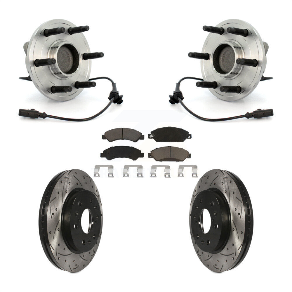 Transit Auto KBB-120385 Wheel Bearing and Hub Assembly for 2007 Cadillac Escalade, Chevrolet Avalanche, Chevrolet Suburban 1500 & more - Front product image