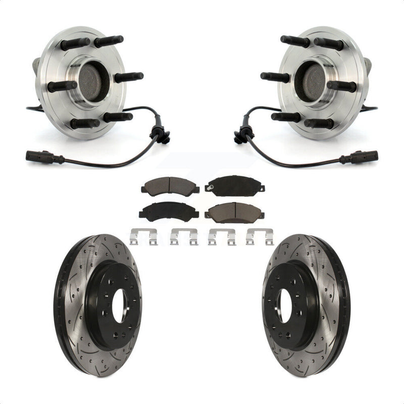 Transit Auto KBB-120385 Wheel Bearing and Hub Assembly for 2007 Cadillac Escalade, Chevrolet Avalanche, Chevrolet Suburban 1500 & more - Front product image