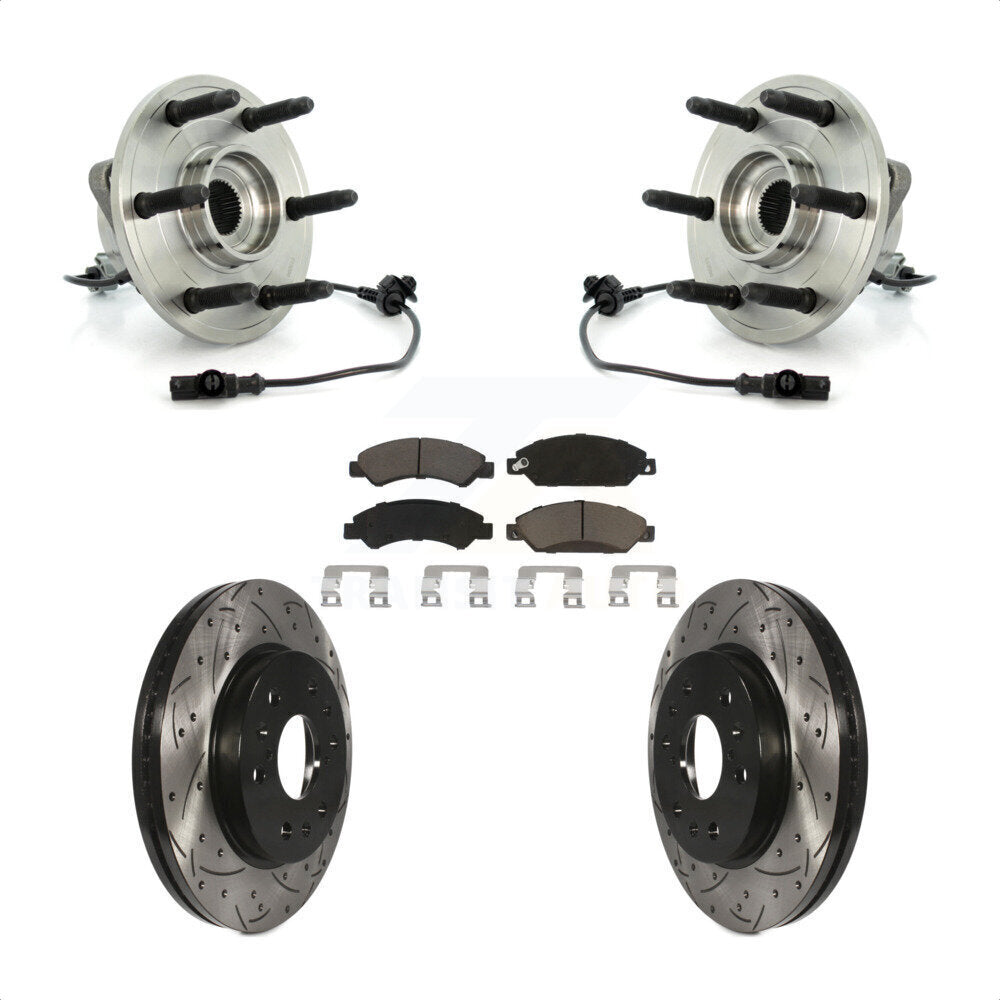 Transit Auto KBB-120386 Wheel Bearing and Hub Assembly for 2007 Cadillac Escalade, Cadillac Escalade ESV, Cadillac Escalade EXT & more - Front product image