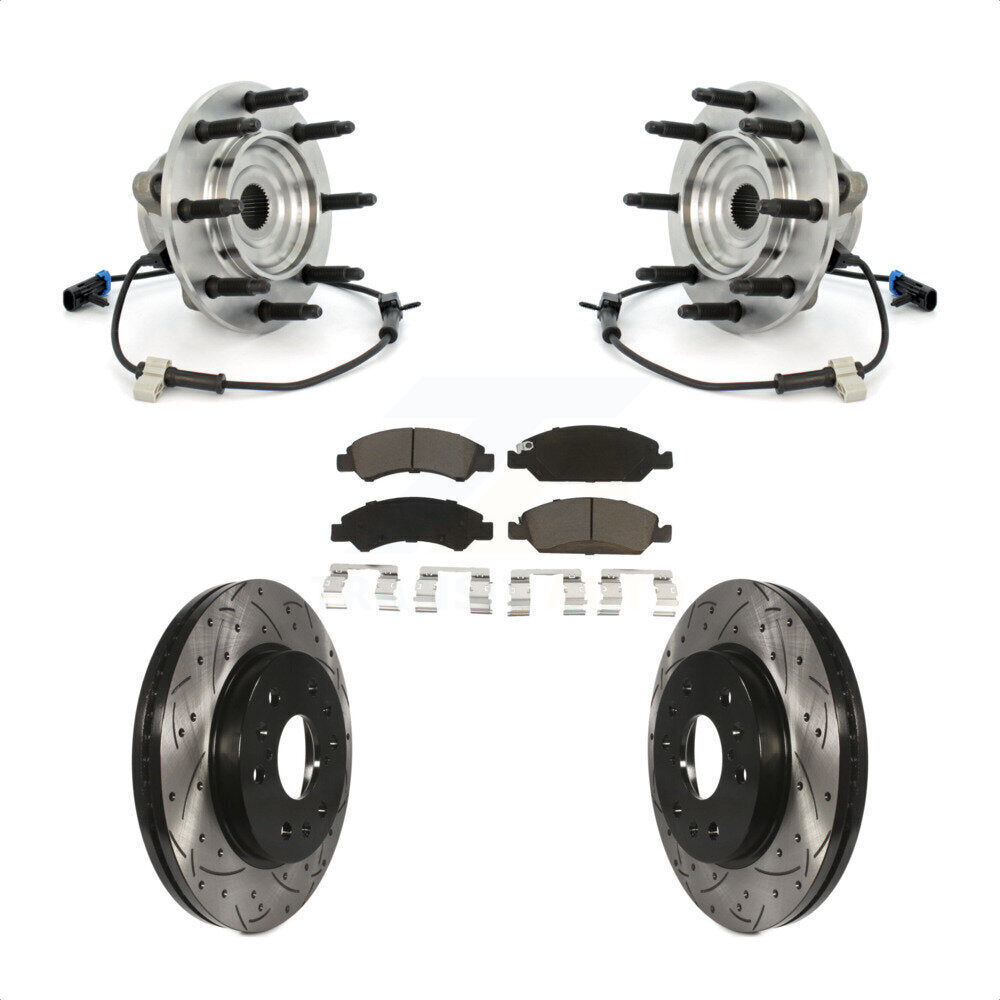 Transit Auto KBB-120388 Wheel Bearing and Hub Assembly for 2005-2007 Chevrolet Silverado 1500 Classic, GMC Sierra 1500 Classic, Chevrolet Silverado 1500 & more - Front product image