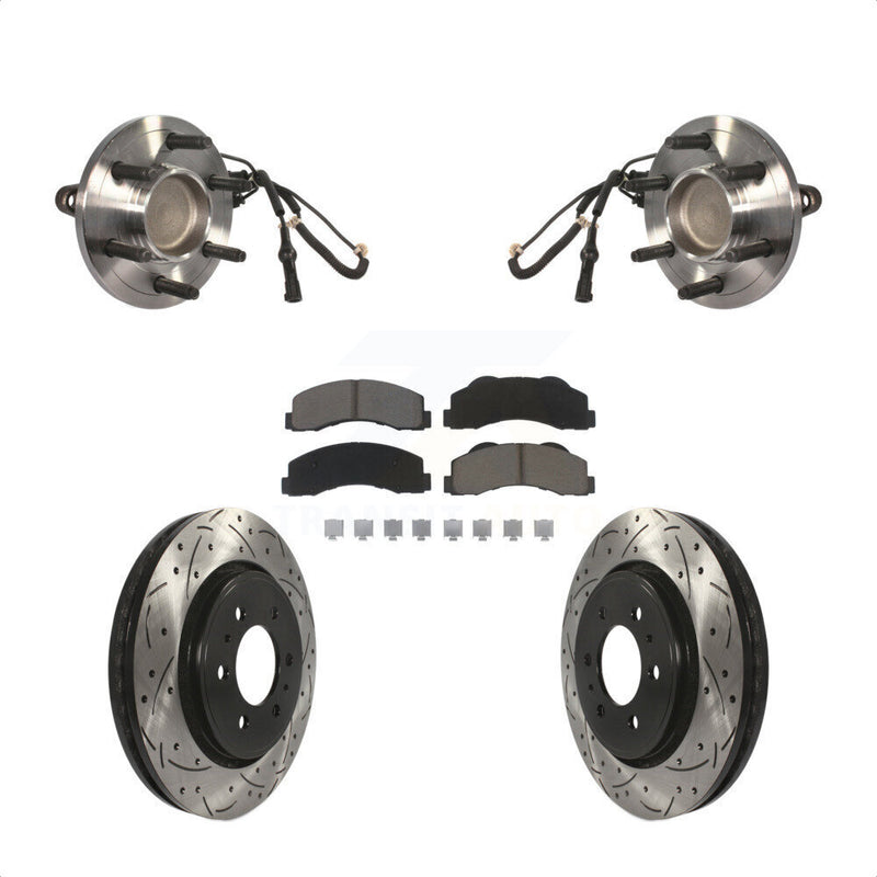Transit Auto KBB-120391 Wheel Bearing and Hub Assembly for 2010 Ford Expedition, Lincoln Navigator - Front product image
