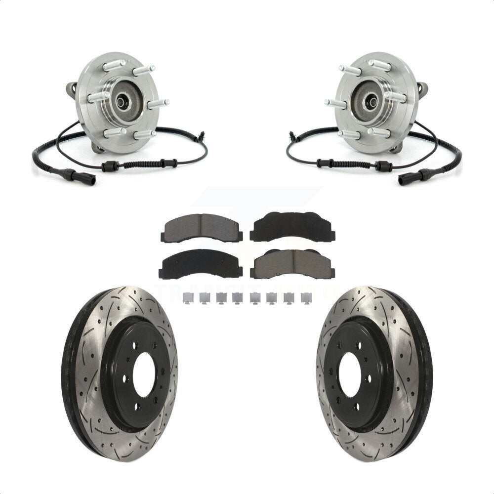 Transit Auto KBB-120392 Wheel Bearing and Hub Assembly for 2010 Ford Expedition, Lincoln Navigator - Front product image