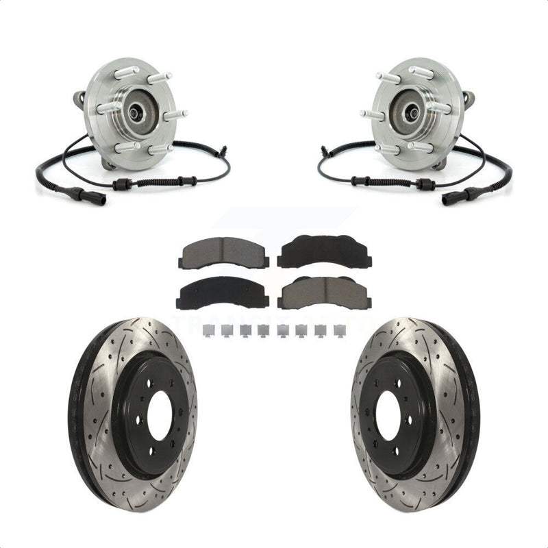 Transit Auto KBB-120392 Wheel Bearing and Hub Assembly for 2010 Ford Expedition, Lincoln Navigator - Front product image
