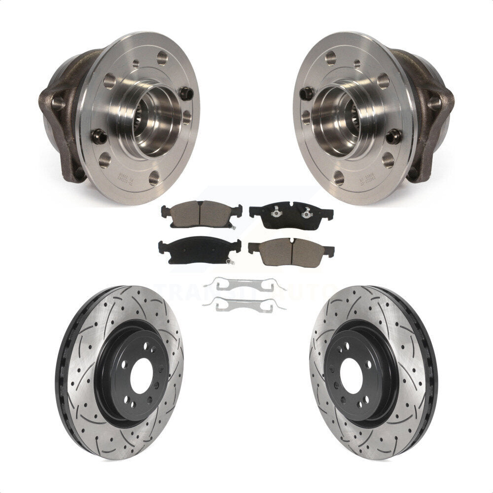 Transit Auto KBB-120395 Wheel Bearing and Hub Assembly for 2012-2018 Mercedes-Benz GLE300d, Mercedes-Benz GLE350, Mercedes-Benz ML250 & more - Front product image