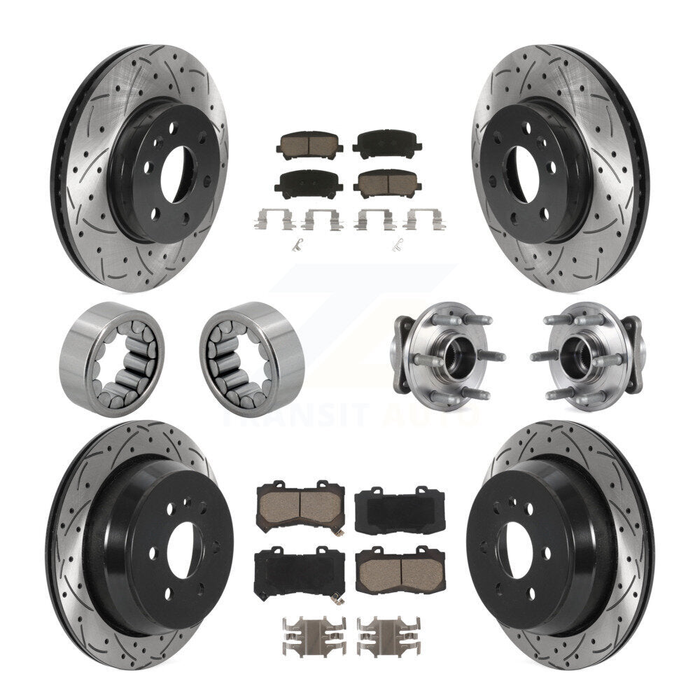 Transit Auto KBB-120400 Wheel Bearing and Hub Assembly for 2015-2020 Chevrolet Colorado, GMC Canyon - Front and Rear product image