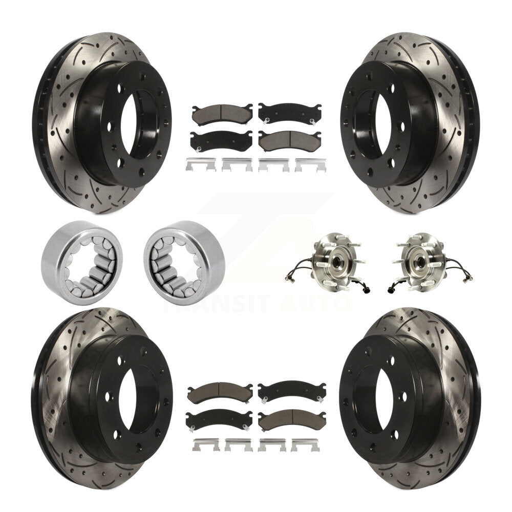 Transit Auto KBB-120433 Wheel Bearing and Hub Assembly for 2001-2007 Chevrolet Silverado 1500 HD Classic, GMC Sierra 1500 HD Classic, Chevrolet Silverado 1500 HD & more - Front and Rear product image