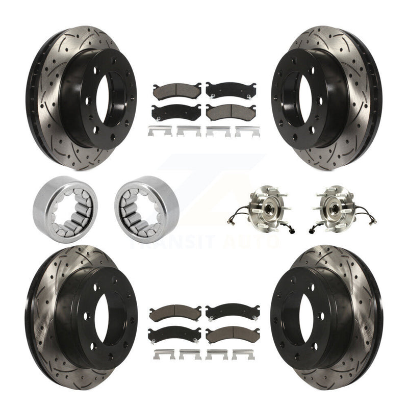 Transit Auto KBB-120433 Wheel Bearing and Hub Assembly for 2001-2007 Chevrolet Silverado 1500 HD Classic, GMC Sierra 1500 HD Classic, Chevrolet Silverado 1500 HD & more - Front and Rear product image