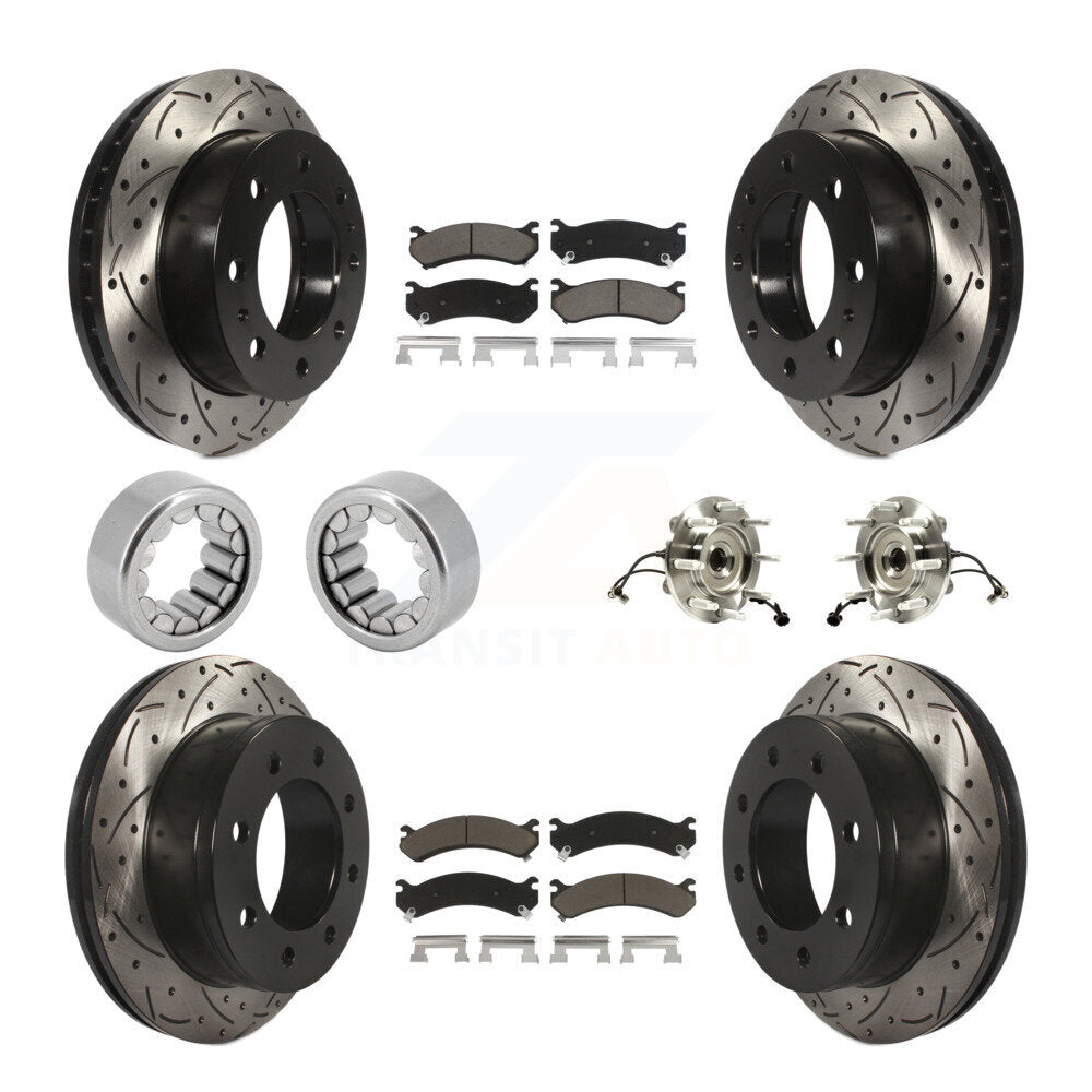 Transit Auto KBB-120434 Wheel Bearing and Hub Assembly for 2001-2007 Chevrolet Silverado 2500 HD Classic, GMC Sierra 2500, Chevrolet Suburban 2500 & more - Front and Rear product image