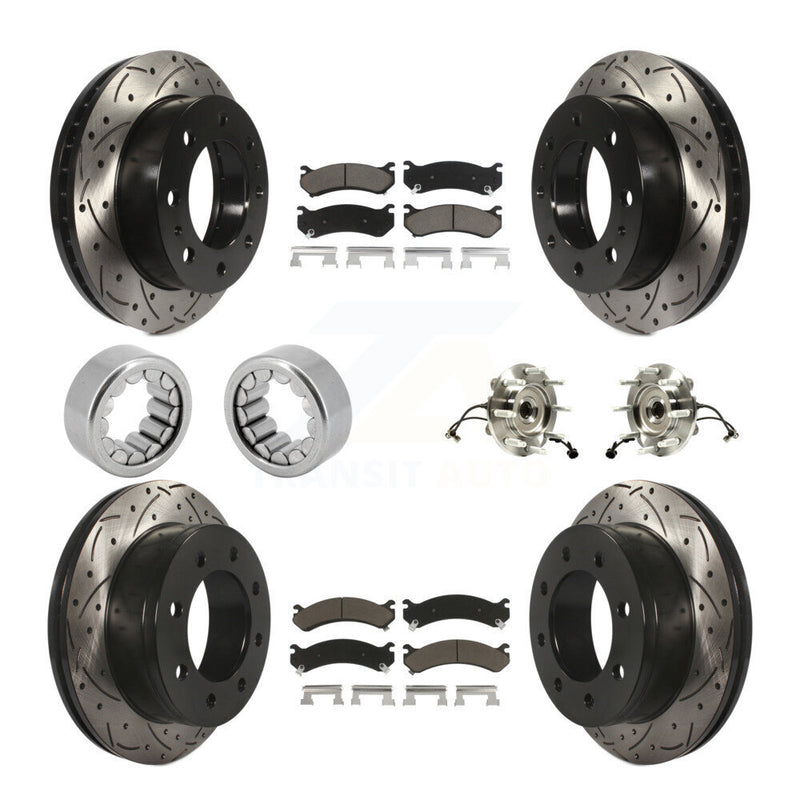 Transit Auto KBB-120434 Wheel Bearing and Hub Assembly for 2001-2007 Chevrolet Silverado 2500 HD Classic, GMC Sierra 2500, Chevrolet Suburban 2500 & more - Front and Rear product image