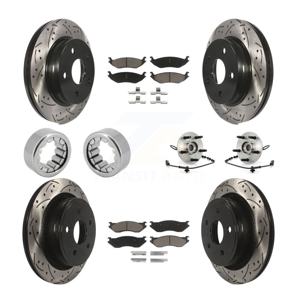 Transit Auto KBB-120441 Wheel Bearing and Hub Assembly for 2005 Dodge Ram 1500 - Front and Rear product image