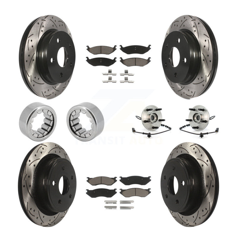 Transit Auto KBB-120441 Wheel Bearing and Hub Assembly for 2005 Dodge Ram 1500 - Front and Rear product image