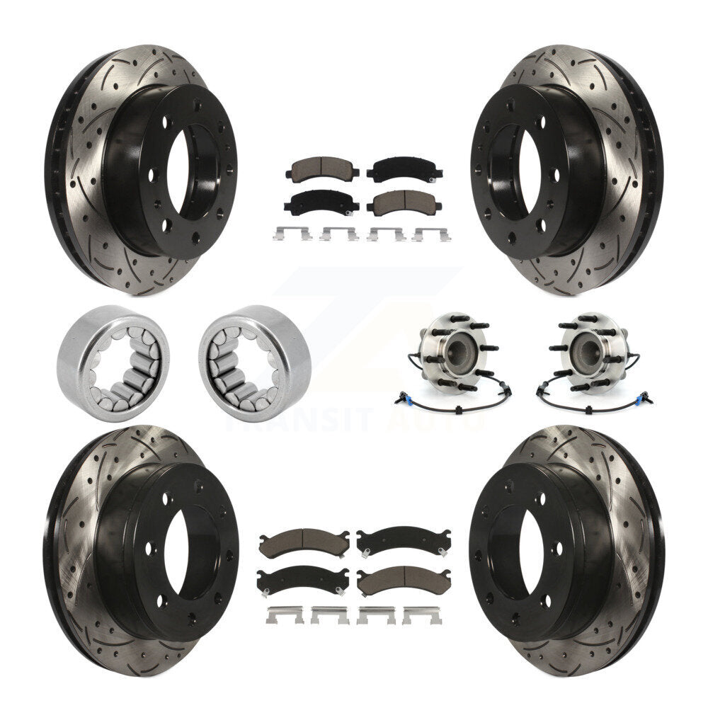 Transit Auto KBB-120447 Wheel Bearing and Hub Assembly for 2007-2010 GMC Savana 2500, Chevrolet Express 2500 - Front and Rear product image