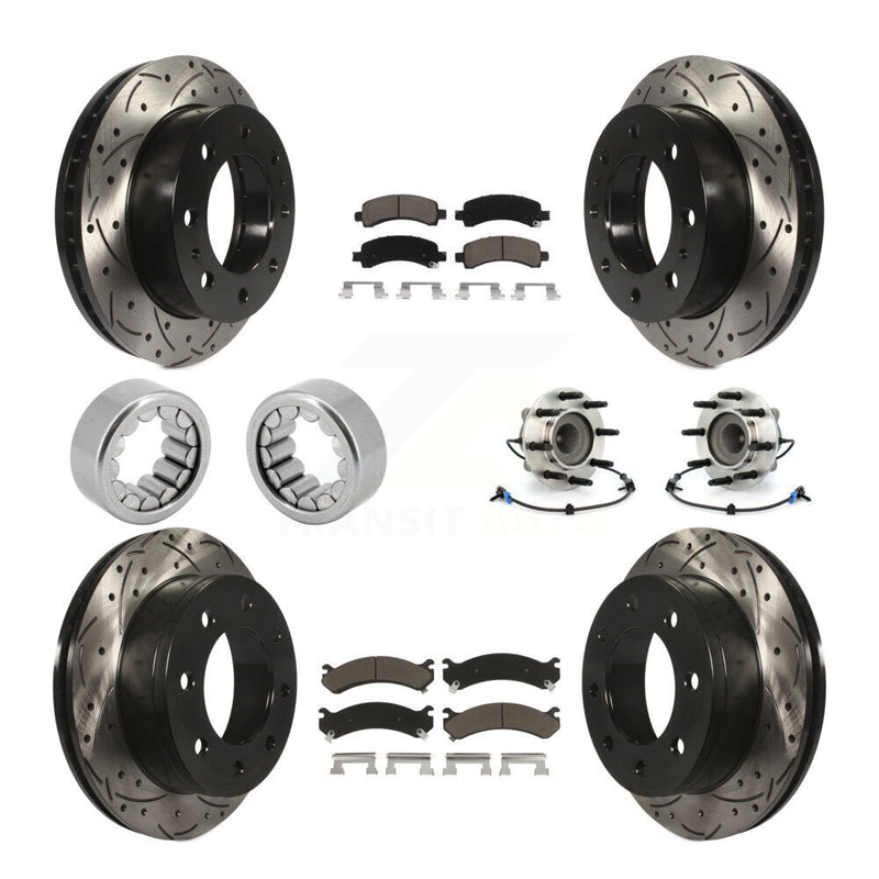 Transit Auto KBB-120447 Wheel Bearing and Hub Assembly for 2007-2010 GMC Savana 2500, Chevrolet Express 2500 - Front and Rear product image