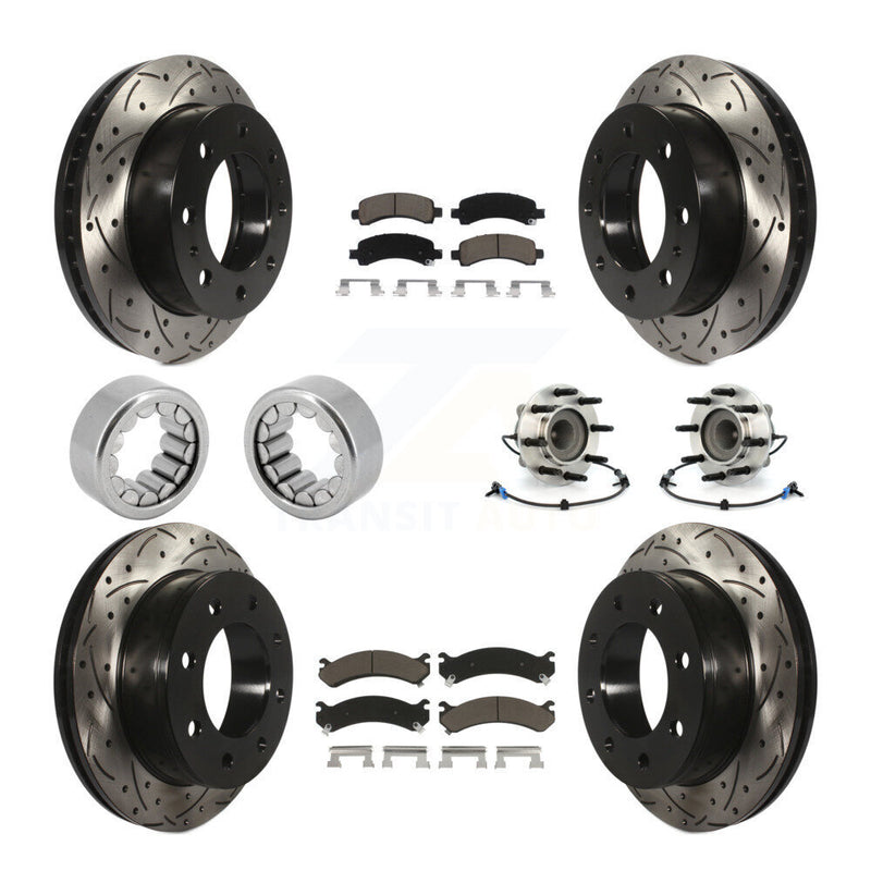 Transit Auto KBB-120448 Wheel Bearing and Hub Assembly for 2011-2016 Chevrolet Express 2500, GMC Savana 2500 - Front and Rear product image