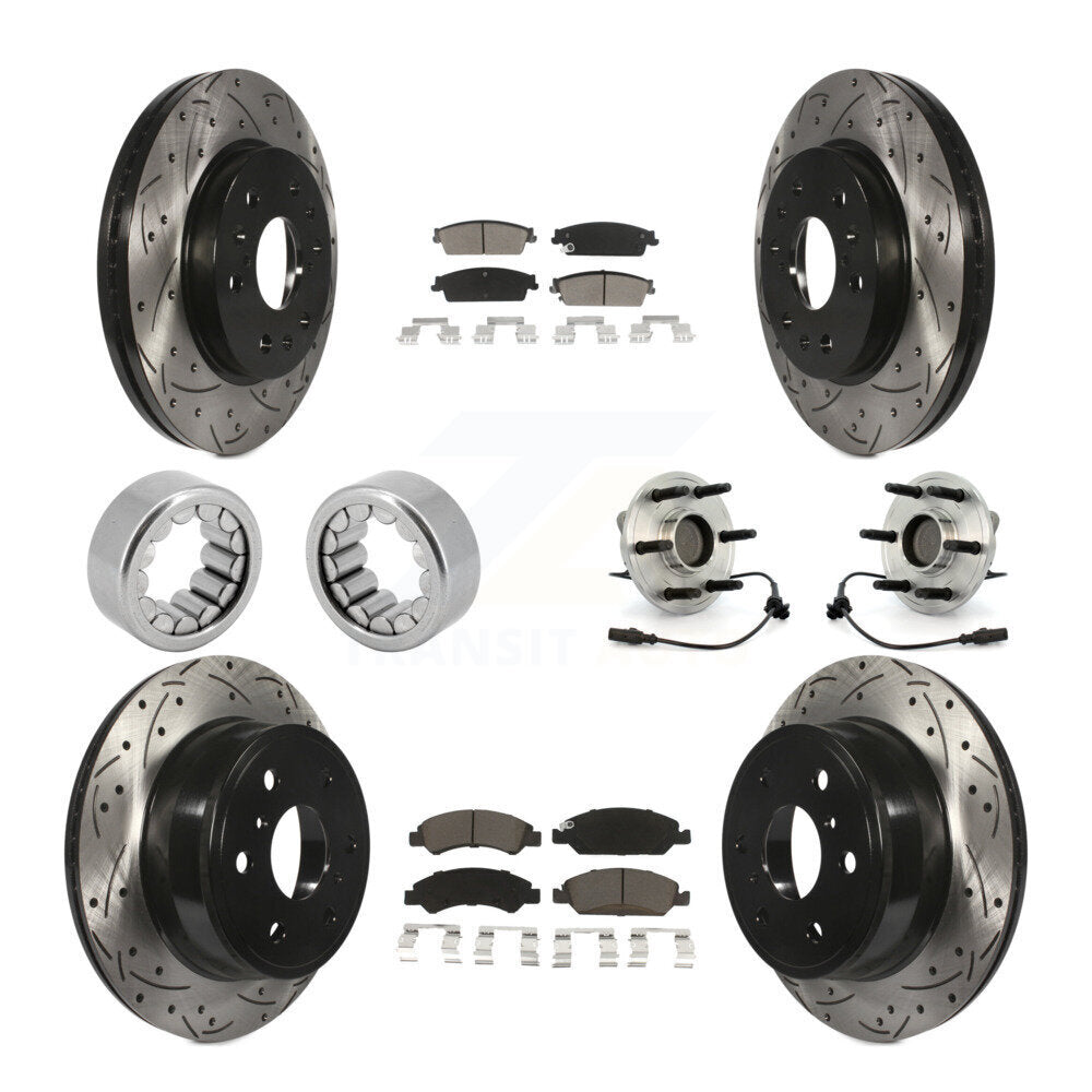 Transit Auto KBB-120449 Wheel Bearing and Hub Assembly for 2007 Chevrolet Silverado 1500, GMC Sierra 1500 - Front and Rear product image