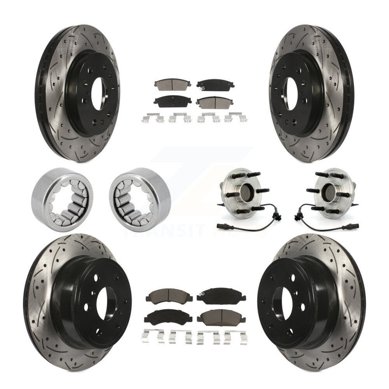 Transit Auto KBB-120449 Wheel Bearing and Hub Assembly for 2007 Chevrolet Silverado 1500, GMC Sierra 1500 - Front and Rear product image