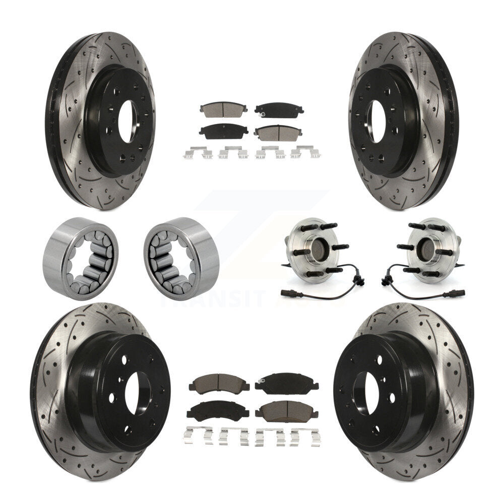 Transit Auto KBB-120450 Wheel Bearing and Hub Assembly for 2007-2014 Chevrolet Silverado 1500, GMC Yukon XL 1500, Cadillac Escalade & more - Front and Rear product image