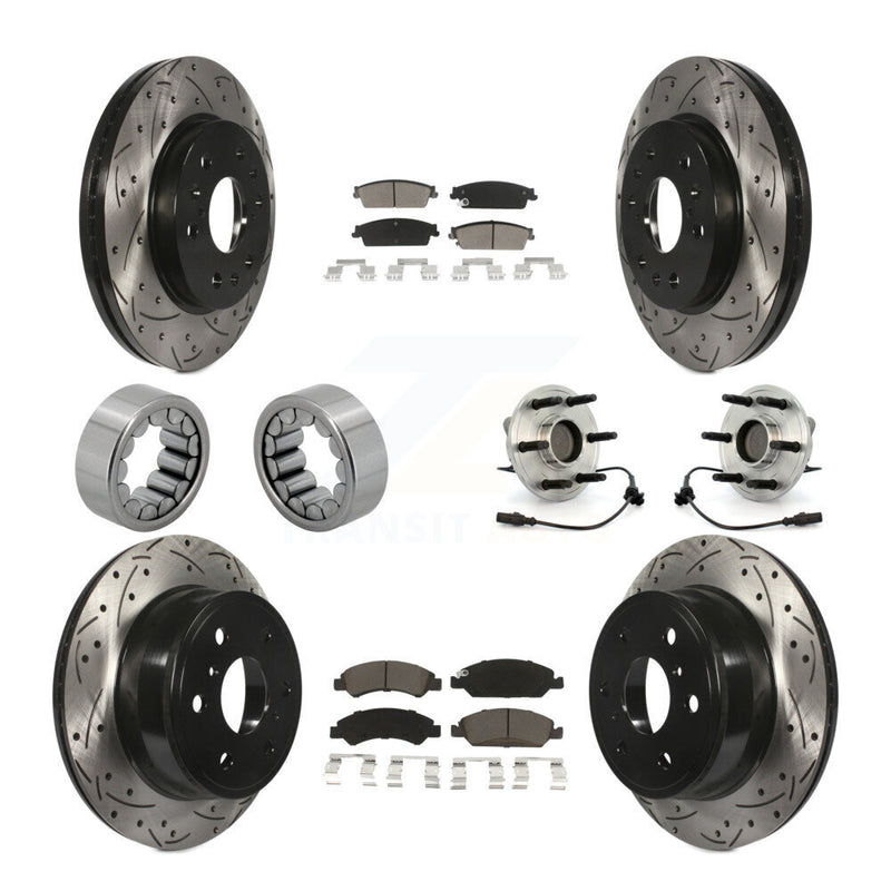 Transit Auto KBB-120450 Wheel Bearing and Hub Assembly for 2007-2014 Chevrolet Silverado 1500, GMC Yukon XL 1500, Cadillac Escalade & more - Front and Rear product image