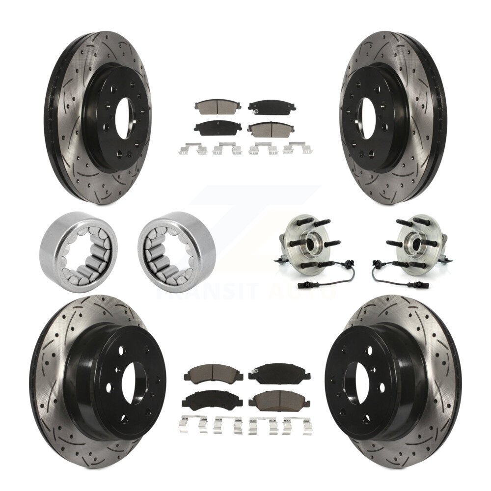 Transit Auto KBB-120451 Wheel Bearing and Hub Assembly for 2007 Chevrolet Silverado 1500, GMC Sierra 1500 - Front and Rear product image