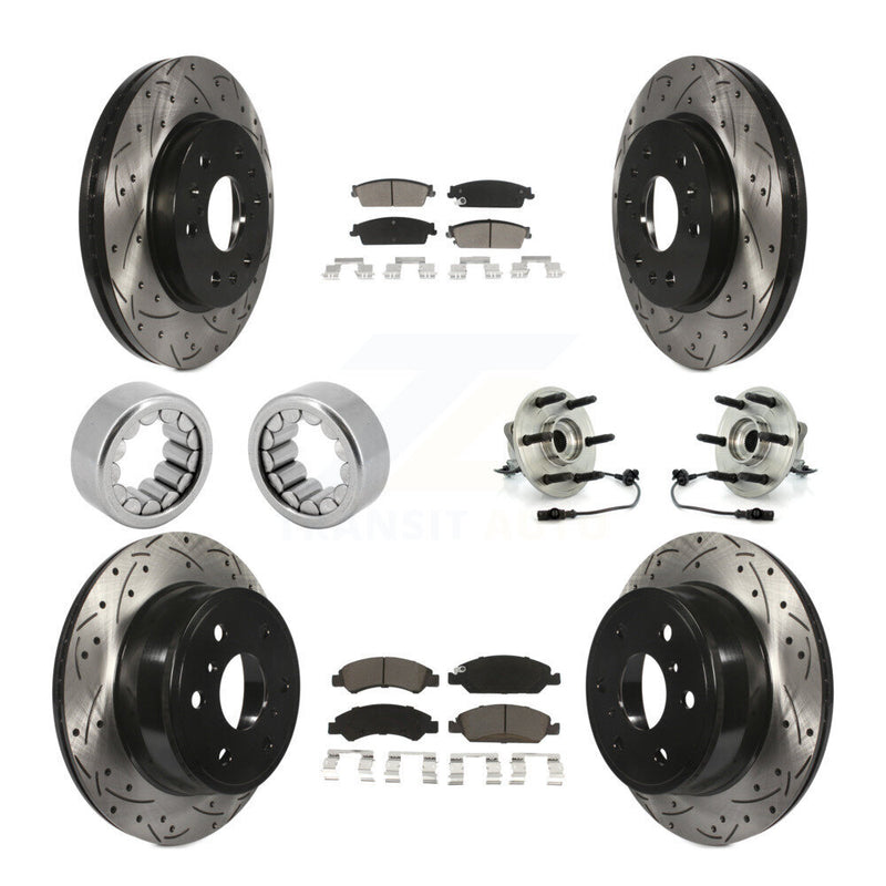 Transit Auto KBB-120451 Wheel Bearing and Hub Assembly for 2007 Chevrolet Silverado 1500, GMC Sierra 1500 - Front and Rear product image