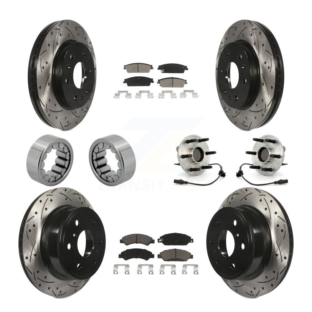 Transit Auto KBB-120453 Wheel Bearing and Hub Assembly for 2007 Cadillac Escalade, Chevrolet Avalanche, Chevrolet Suburban 1500 & more - Front and Rear product image