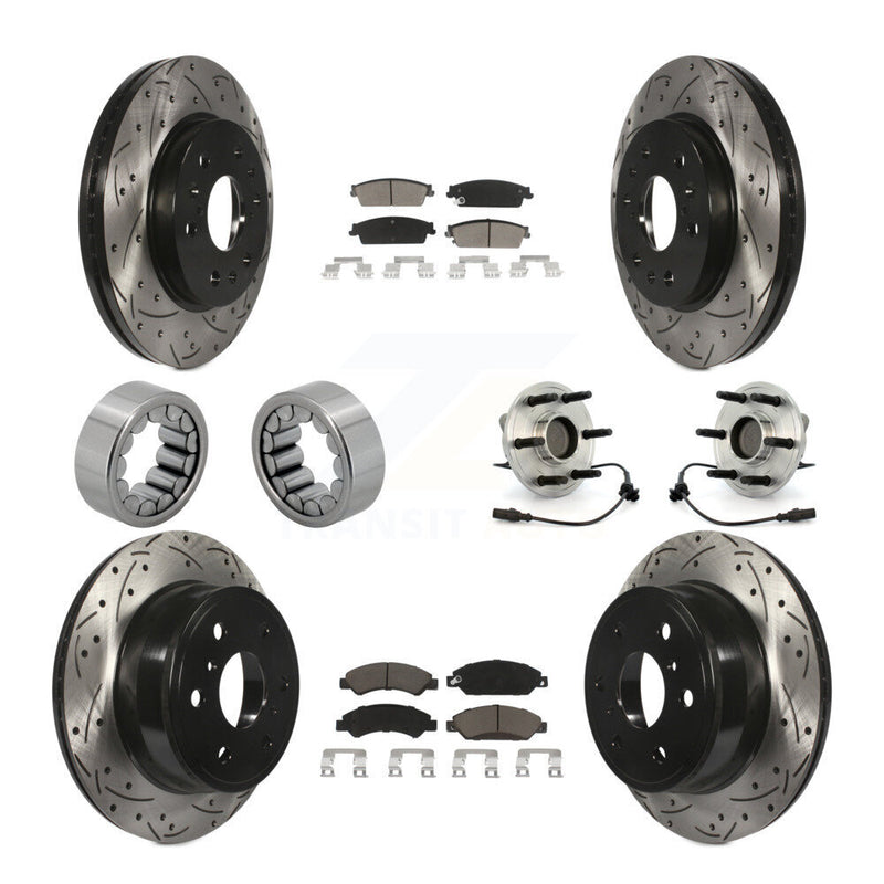 Transit Auto KBB-120453 Wheel Bearing and Hub Assembly for 2007 Cadillac Escalade, Chevrolet Avalanche, Chevrolet Suburban 1500 & more - Front and Rear product image