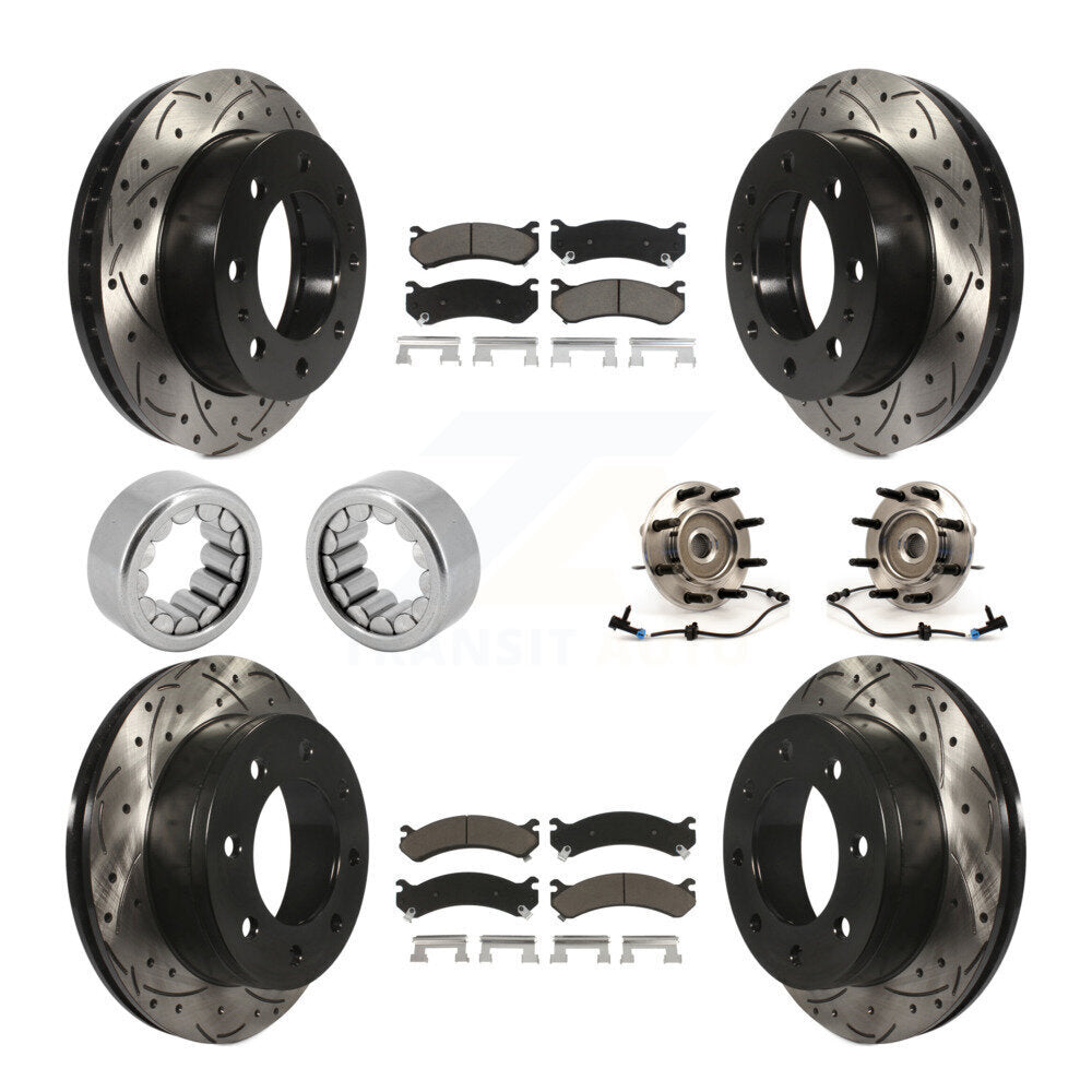 Transit Auto KBB-120465 Wheel Bearing and Hub Assembly for 2007-2009 Hummer H2, Chevrolet Suburban 2500, GMC Yukon XL 2500 - Front and Rear product image