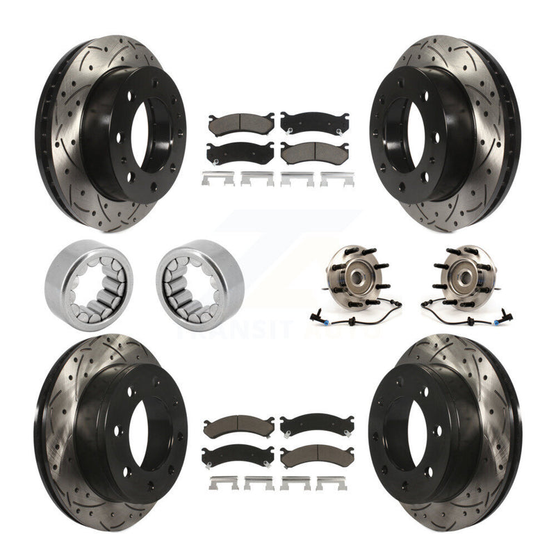 Transit Auto KBB-120465 Wheel Bearing and Hub Assembly for 2007-2009 Hummer H2, Chevrolet Suburban 2500, GMC Yukon XL 2500 - Front and Rear product image