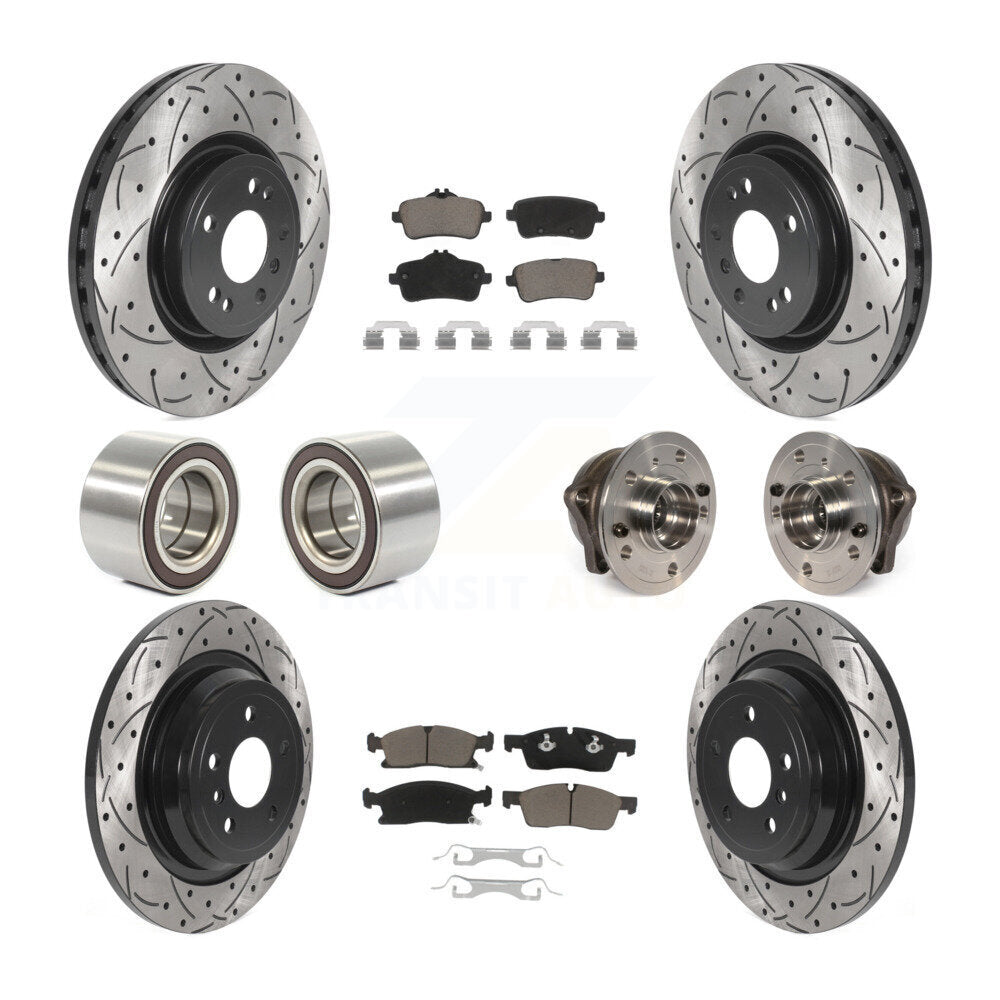 Transit Auto KBB-120470 Wheel Bearing and Hub Assembly for 2012-2018 Mercedes-Benz GLE300d, Mercedes-Benz GLE350, Mercedes-Benz ML250 & more - Front and Rear product image