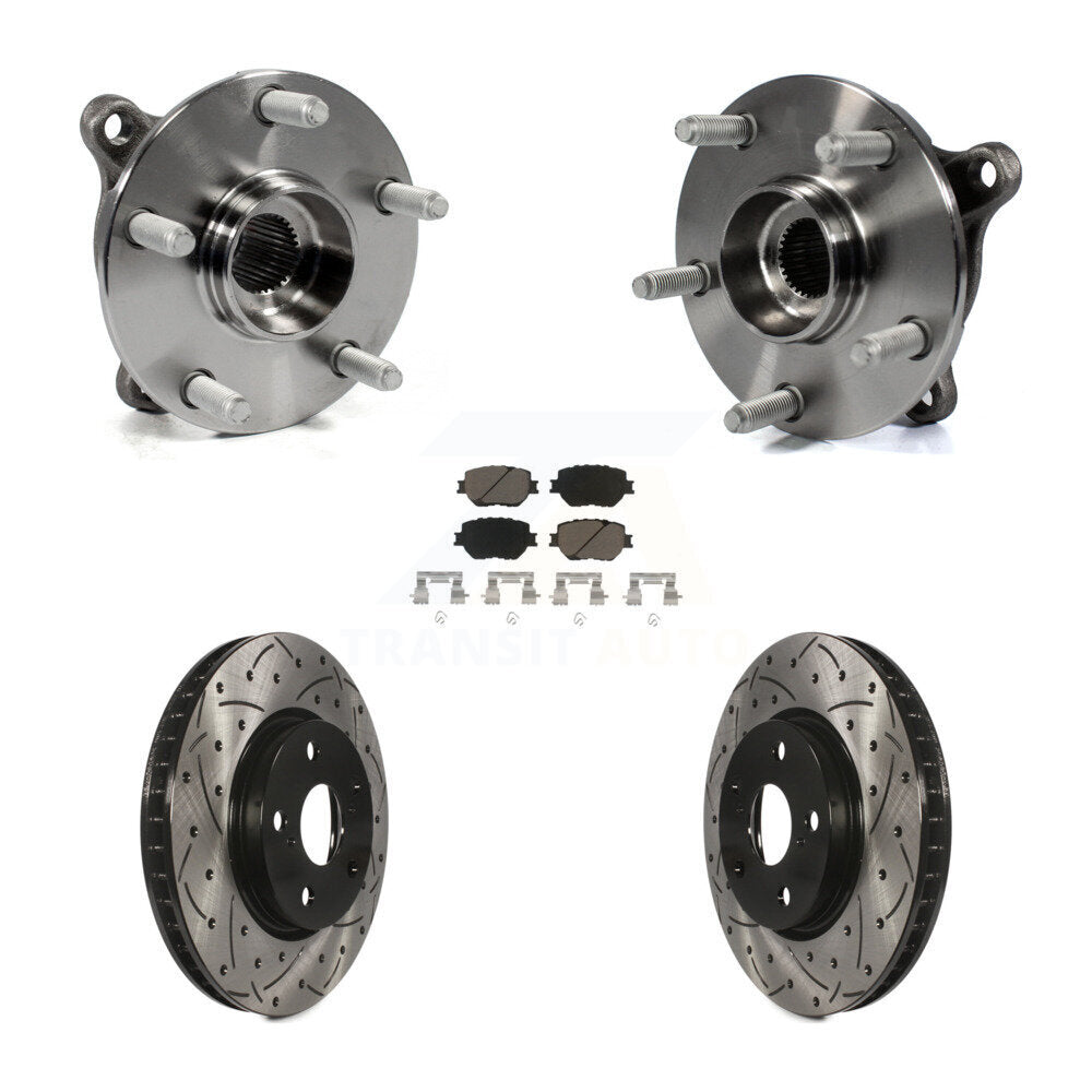 Transit Auto KBB-120471 Wheel Bearing and Hub Assembly for 2014-2015 Lexus IS250 - Front product image