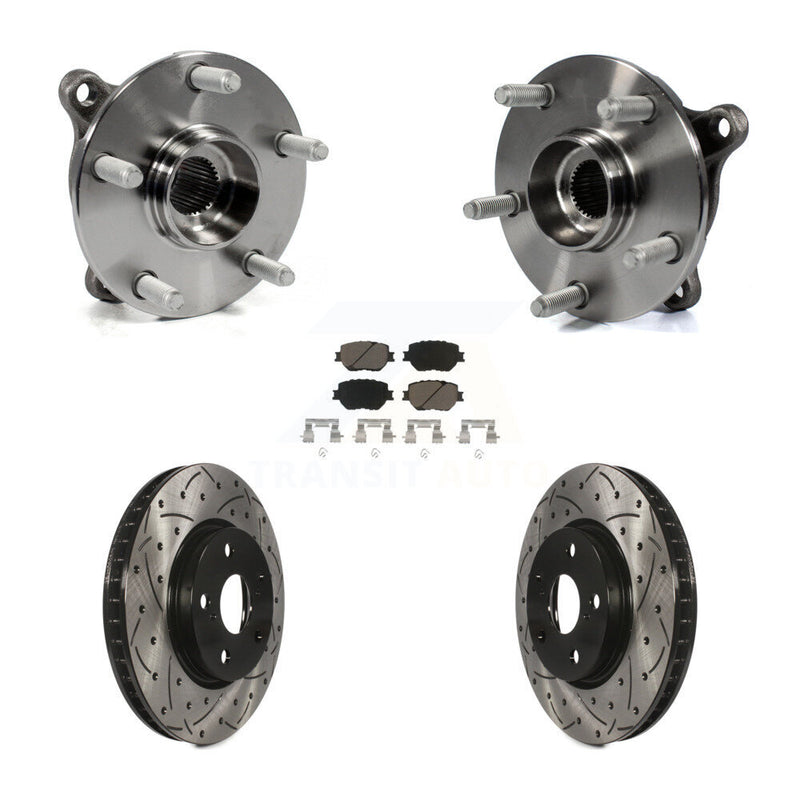 Transit Auto KBB-120471 Wheel Bearing and Hub Assembly for 2014-2015 Lexus IS250 - Front product image