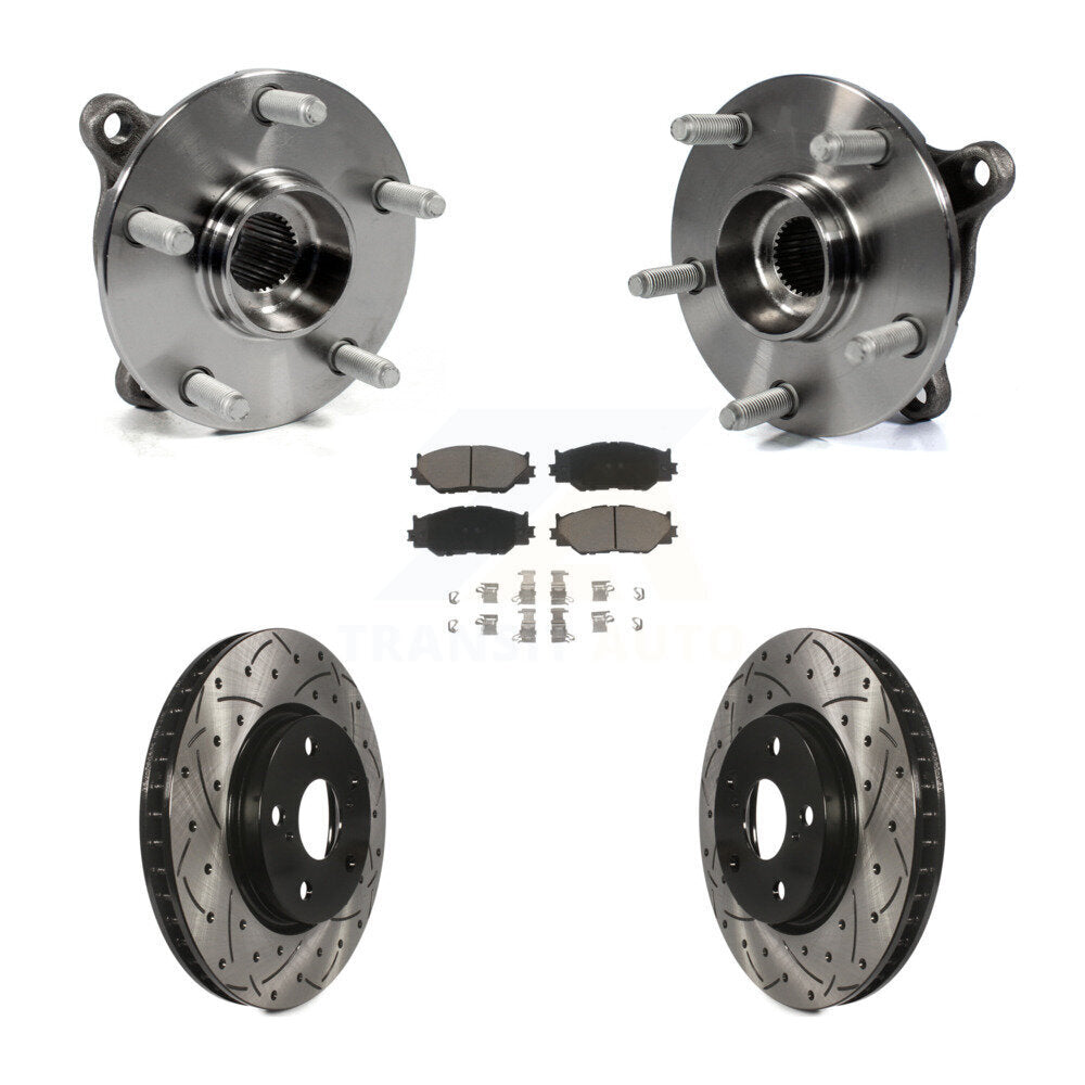 Transit Auto KBB-120472 Wheel Bearing and Hub Assembly for 2006-2013 Lexus IS250 - Front product image