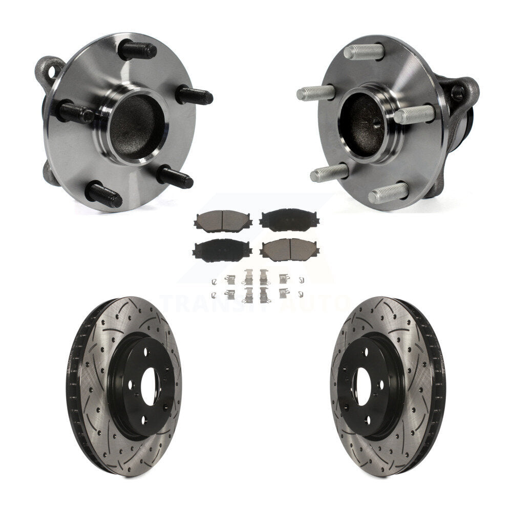 Transit Auto KBB-120473 Wheel Bearing and Hub Assembly for 2006-2013 Lexus IS250 - Front product image