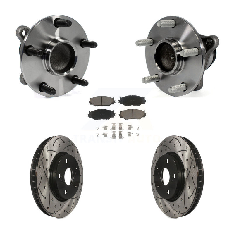 Transit Auto KBB-120473 Wheel Bearing and Hub Assembly for 2006-2013 Lexus IS250 - Front product image