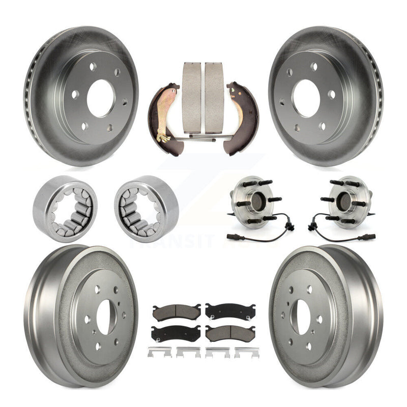 Transit Auto KBB-120509 Wheel Bearing and Hub Assembly for 2007 Chevrolet Silverado 1500 - Front and Rear product image