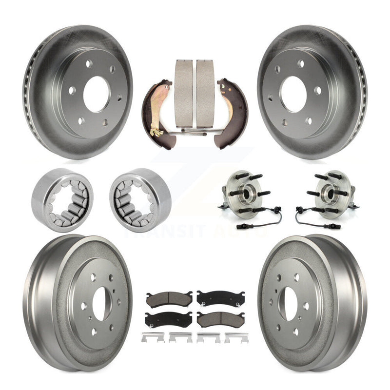 Transit Auto KBB-120511 Wheel Bearing and Hub Assembly for 2007 Chevrolet Silverado 1500 - Front and Rear product image