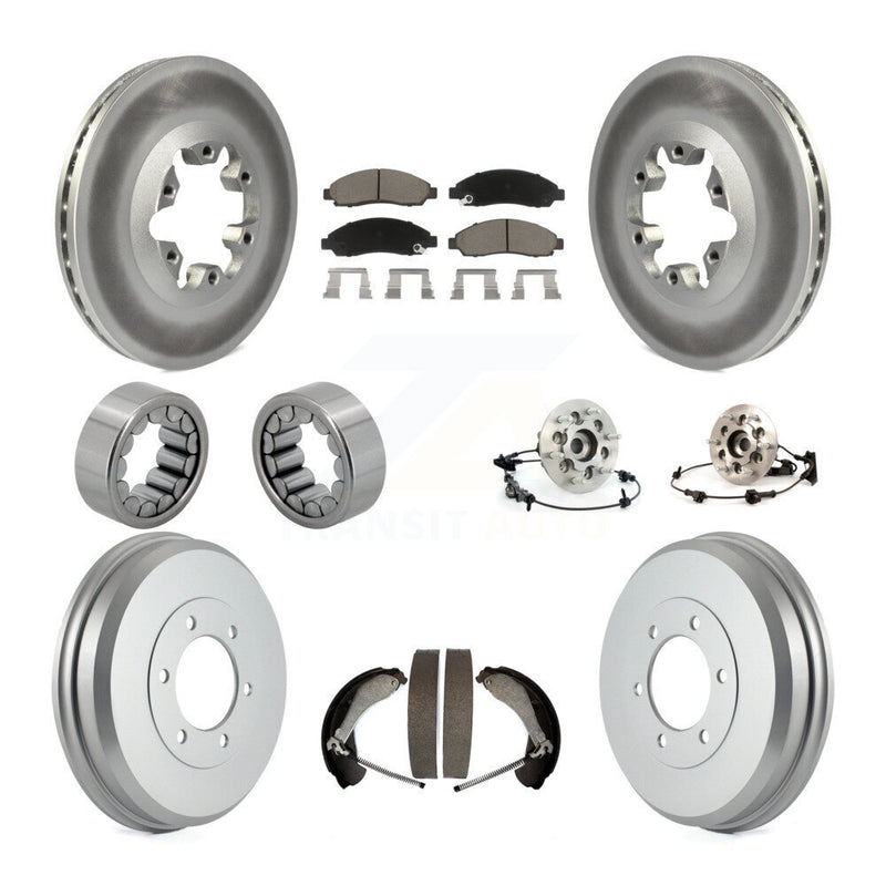 Transit Auto KBB-120525 Wheel Bearing and Hub Assembly for 2004-2008 GMC Canyon, Isuzu i-370, Isuzu i-350 & more - Front and Rear product image