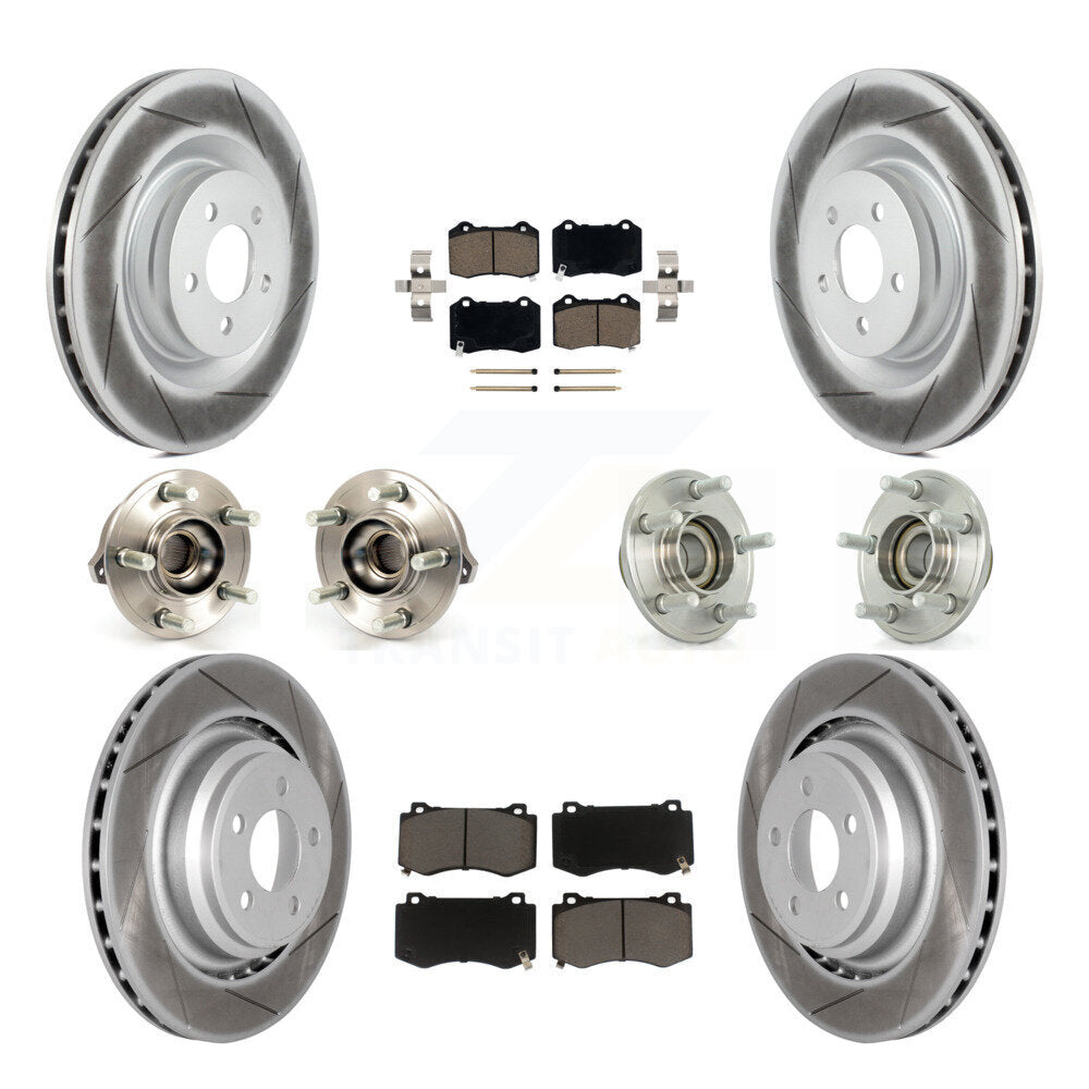 Transit Auto KBB-120547 Wheel Bearing and Hub Assembly for 2008-2014 Chrysler 300, Dodge Challenger, Dodge Charger - Front and Rear product image