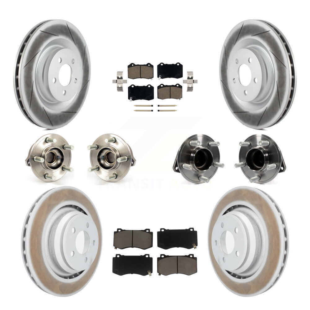 Transit Auto KBB-120550 Wheel Bearing and Hub Assembly for 2012-2014 Chrysler 300, Dodge Challenger, Dodge Charger - Front and Rear product image