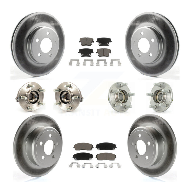 Transit Auto KBB-120551 Wheel Bearing and Hub Assembly for 2009-2014 Chrysler 300, Dodge Charger, Dodge Challenger - Front and Rear product image