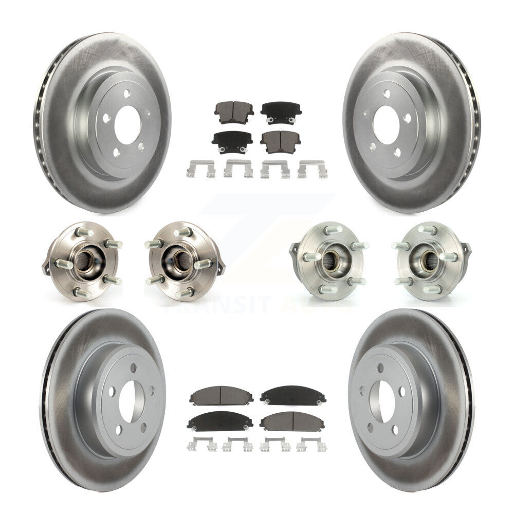 Transit Auto KBB-120553 Wheel Bearing and Hub Assembly for 2009-2014 Dodge Charger, Chrysler 300 - Front and Rear product image