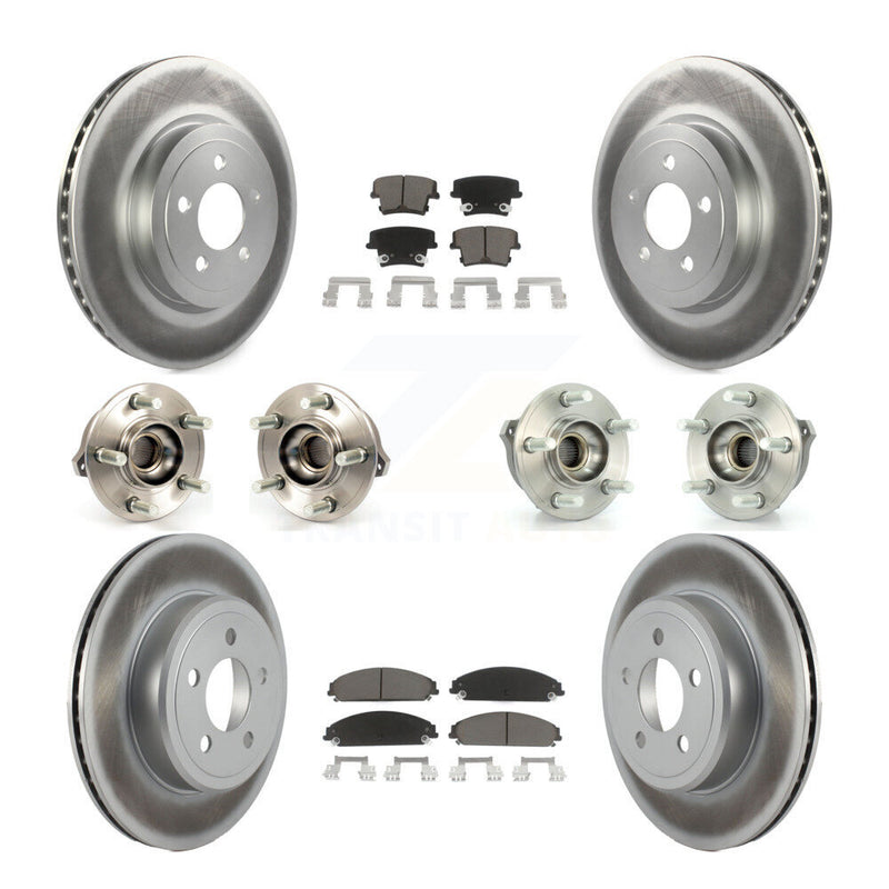Transit Auto KBB-120553 Wheel Bearing and Hub Assembly for 2009-2014 Dodge Charger, Chrysler 300 - Front and Rear product image