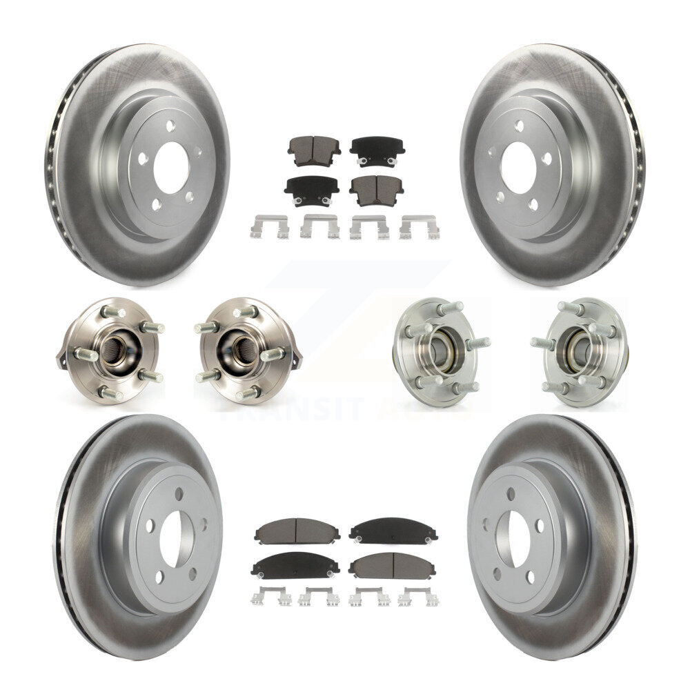 Transit Auto KBB-120554 Wheel Bearing and Hub Assembly for 2009-2014 Chrysler 300, Dodge Challenger, Dodge Charger - Front and Rear product image