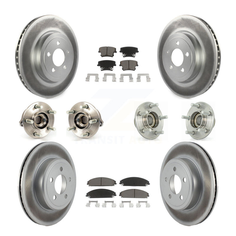Transit Auto KBB-120554 Wheel Bearing and Hub Assembly for 2009-2014 Chrysler 300, Dodge Challenger, Dodge Charger - Front and Rear product image